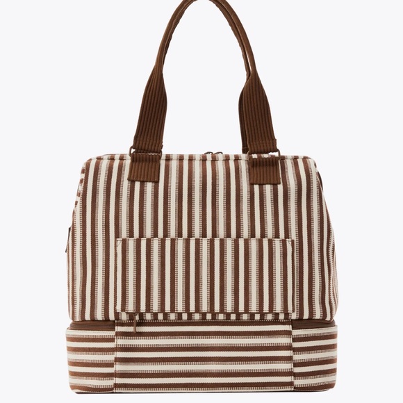 Beis Mini Weekender in Maple Stripe - Picture 8 of 9